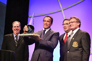 Gov. Arnold Schwarzenegger speaks at A4M World Congress