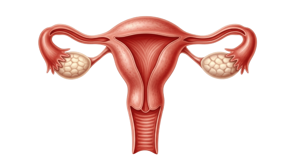 ovaries, nervous system, female reproductive system, ovarian aging